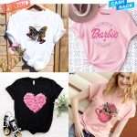 4pcs 4 different combo jercy tshirt for girls
