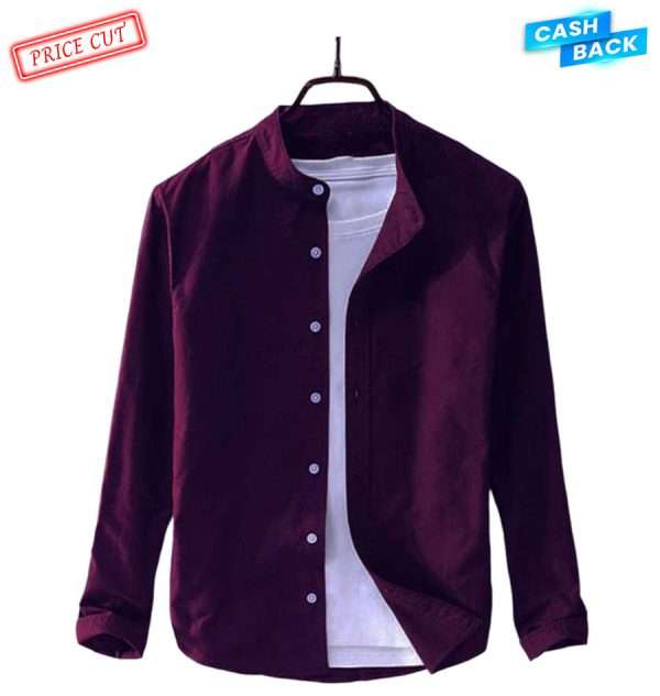 Men's Stylish & Fashionable Trendy Good Looking Long Sleeve Formal Shirt
