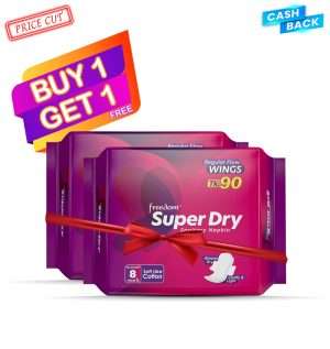 Freedom Super Dry 8 pads (Buy 1 Get 1)
