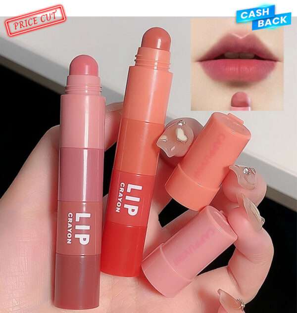 Cappuvini 4-in-1 Waterproof Lip Gloss & Matte Velvet Lipstick Pen – Long-Lasting Red Lip Tint