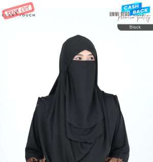 Glam Touch Premium Ummi Ready Hijab Niqab Set